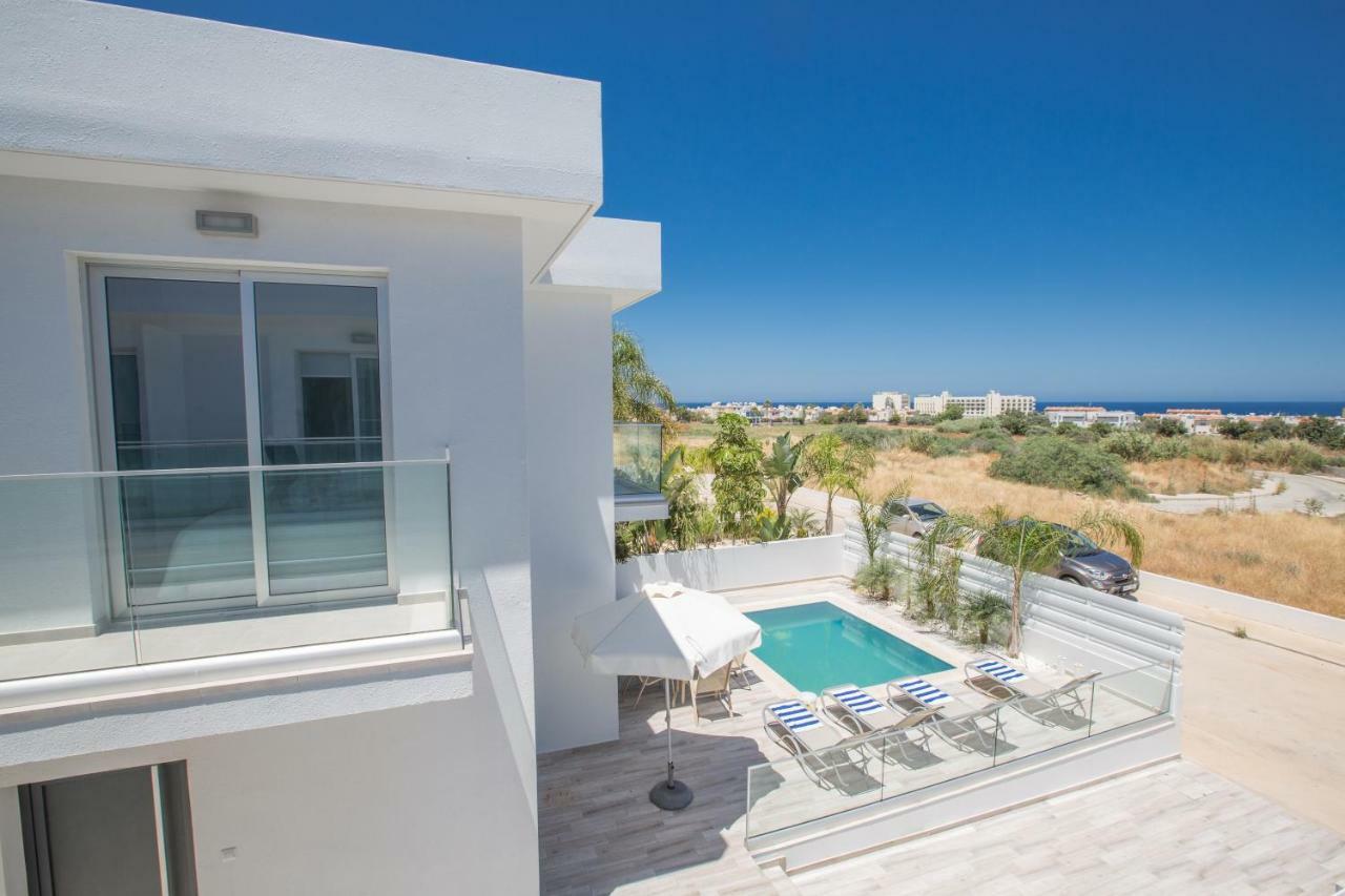 Kitsios Villas With Private Pool No2 โปรทาราส ภายนอก รูปภาพ